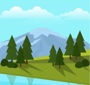 300x284 Vector Landscape, Over 815 Vectors For Free Download