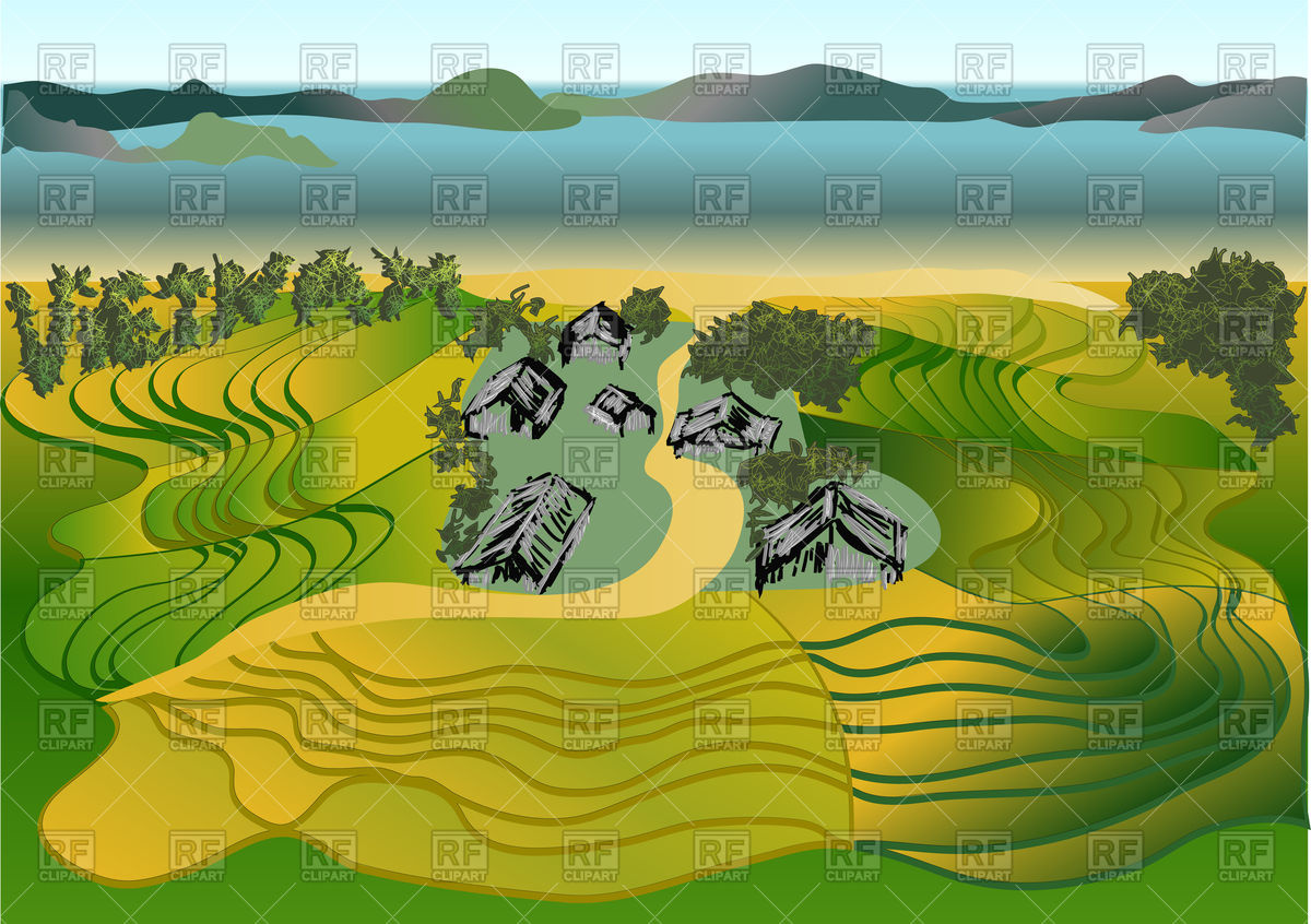 1200x846 Vietnam Landscape Vector Image Vector Artwork Of Travel Arkela