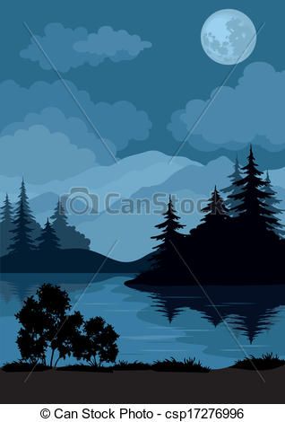 318x470 Landscape Vector