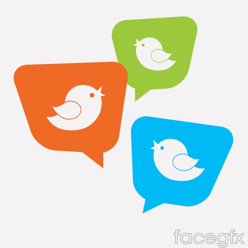 800x800 Color Bubble Bird Language Vector Over Millions Vectors, Stock