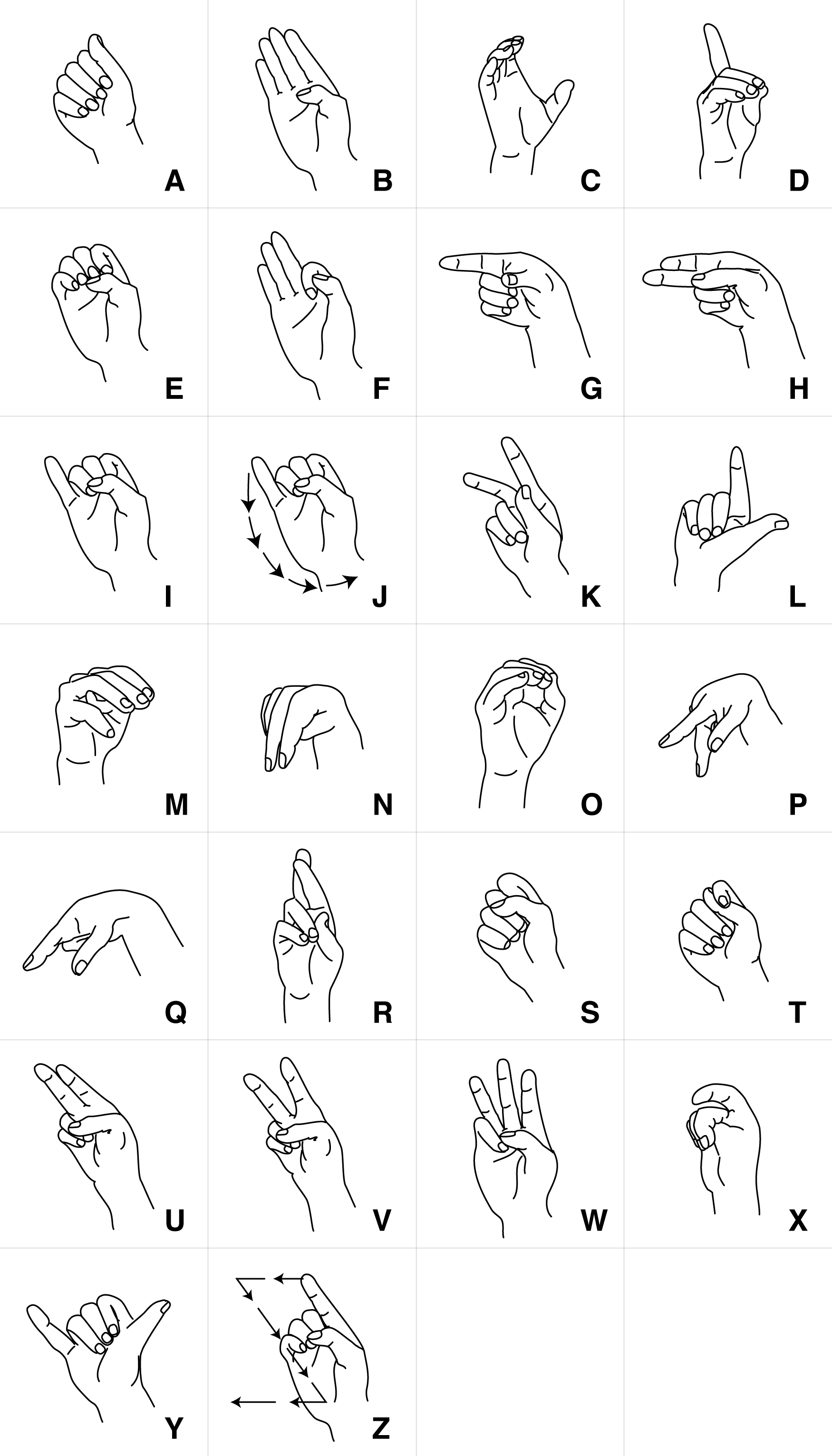 1750x3063 American Sign Language Free Vectors Signs Amp Symbols