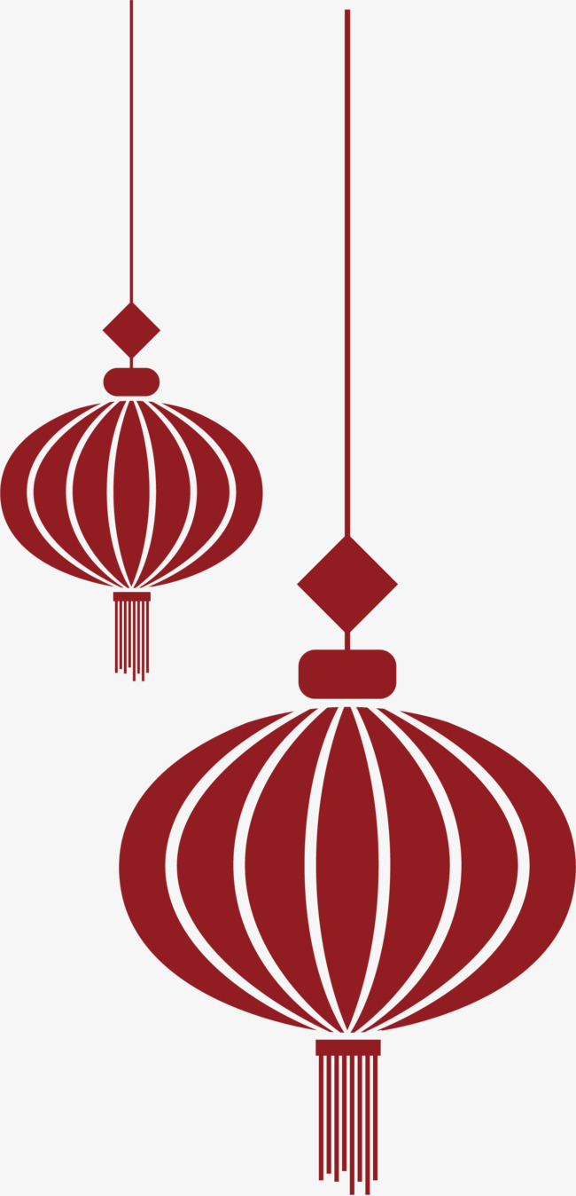 650x1348 Red Lantern Vector, Lantern, Chinese Style, Red Png And Vector For