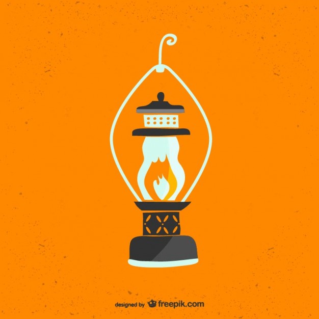 626x626 Retro Lantern Vector Free Download
