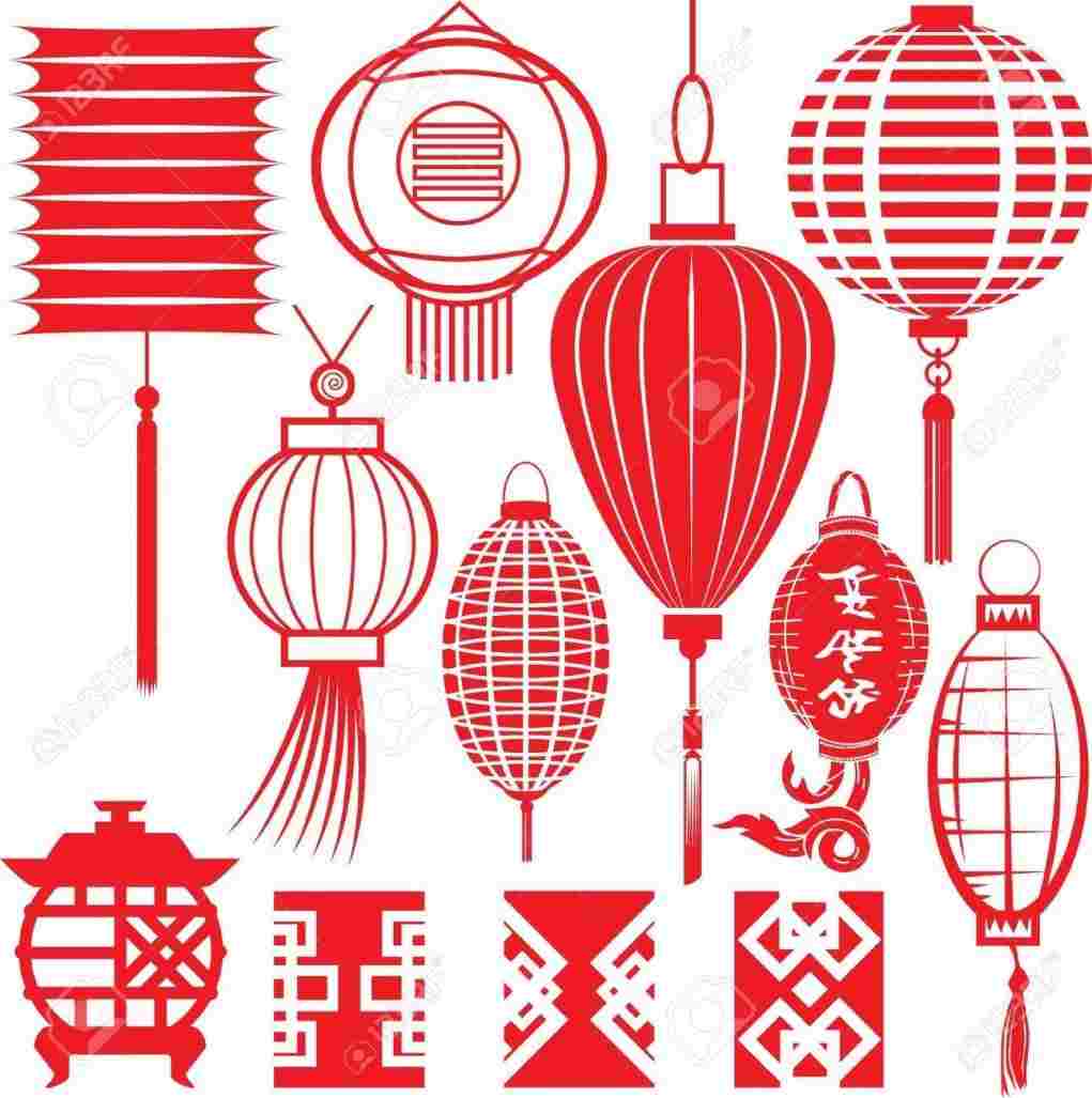 1021x1027 Hang Rhdreamstimecom Hanging Chinese Lantern Vector Free Download