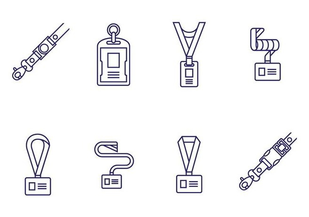 632x443 Lanyard Vectors Free Vector Download 405515 Cannypic