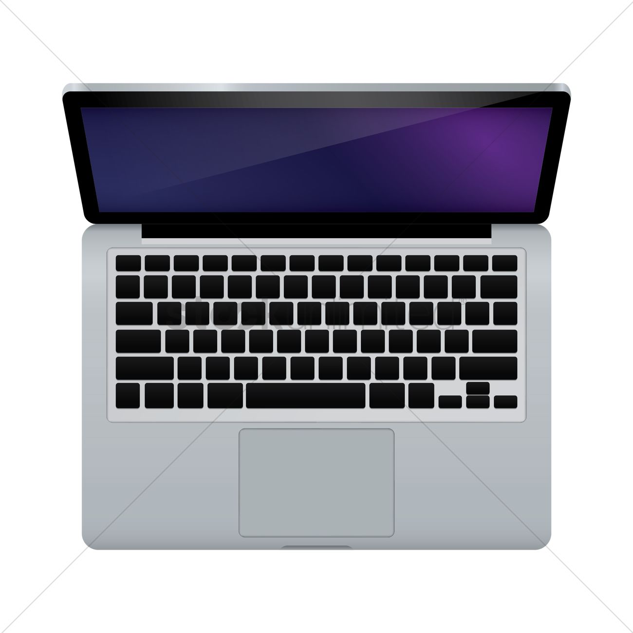 1300x1300 Free Laptop Vector Image
