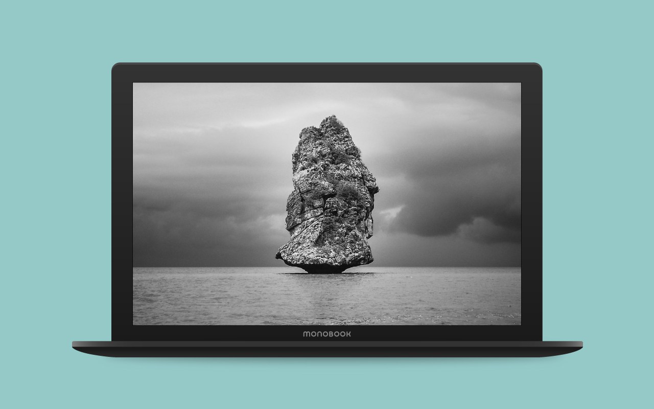 1280x800 Free Slim Laptop Vector Mockup Krafti Lab