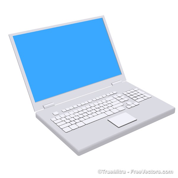 600x600 Download Free Free Laptop Vector Vector Illustration