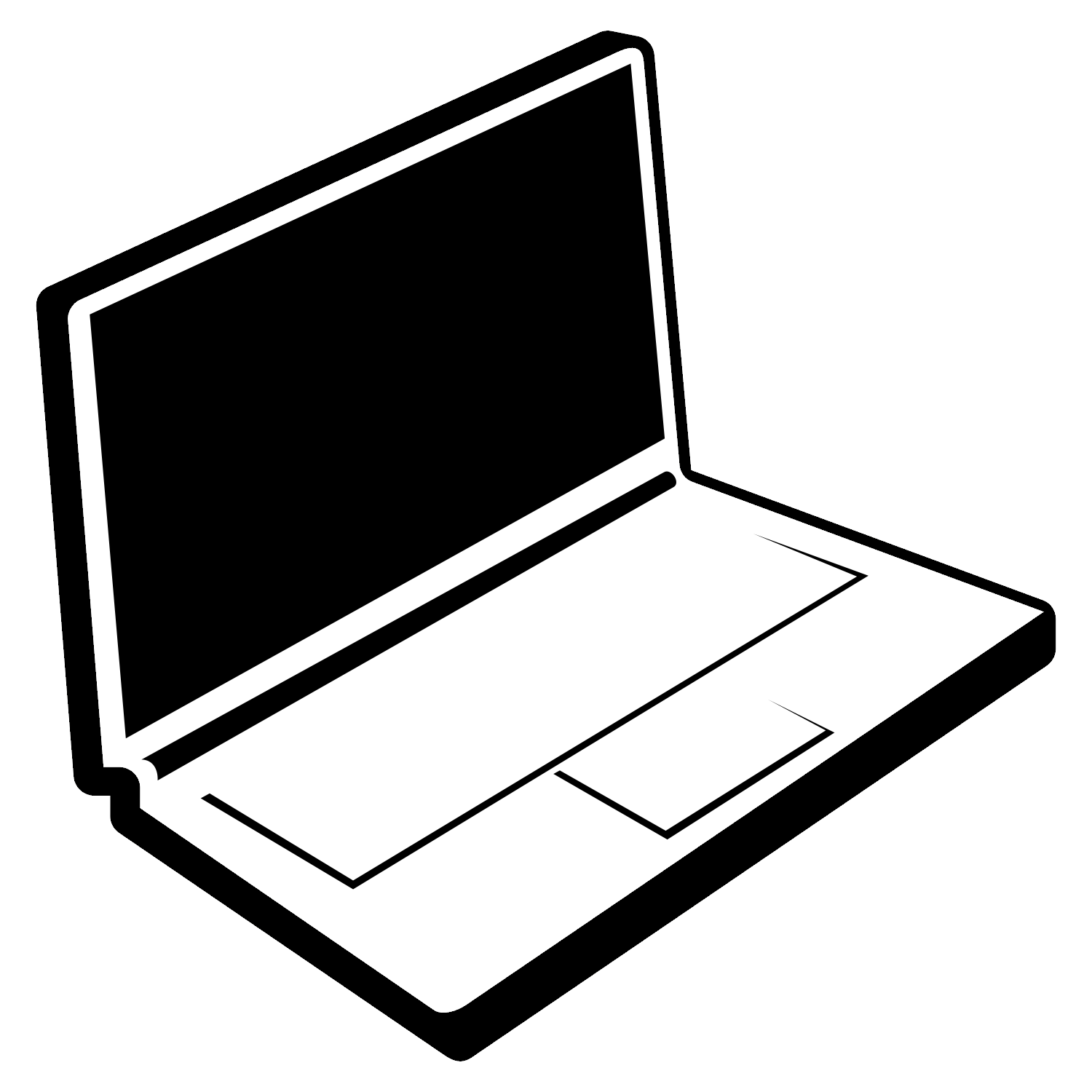 1500x1500 Vector For Free Use Open Laptop