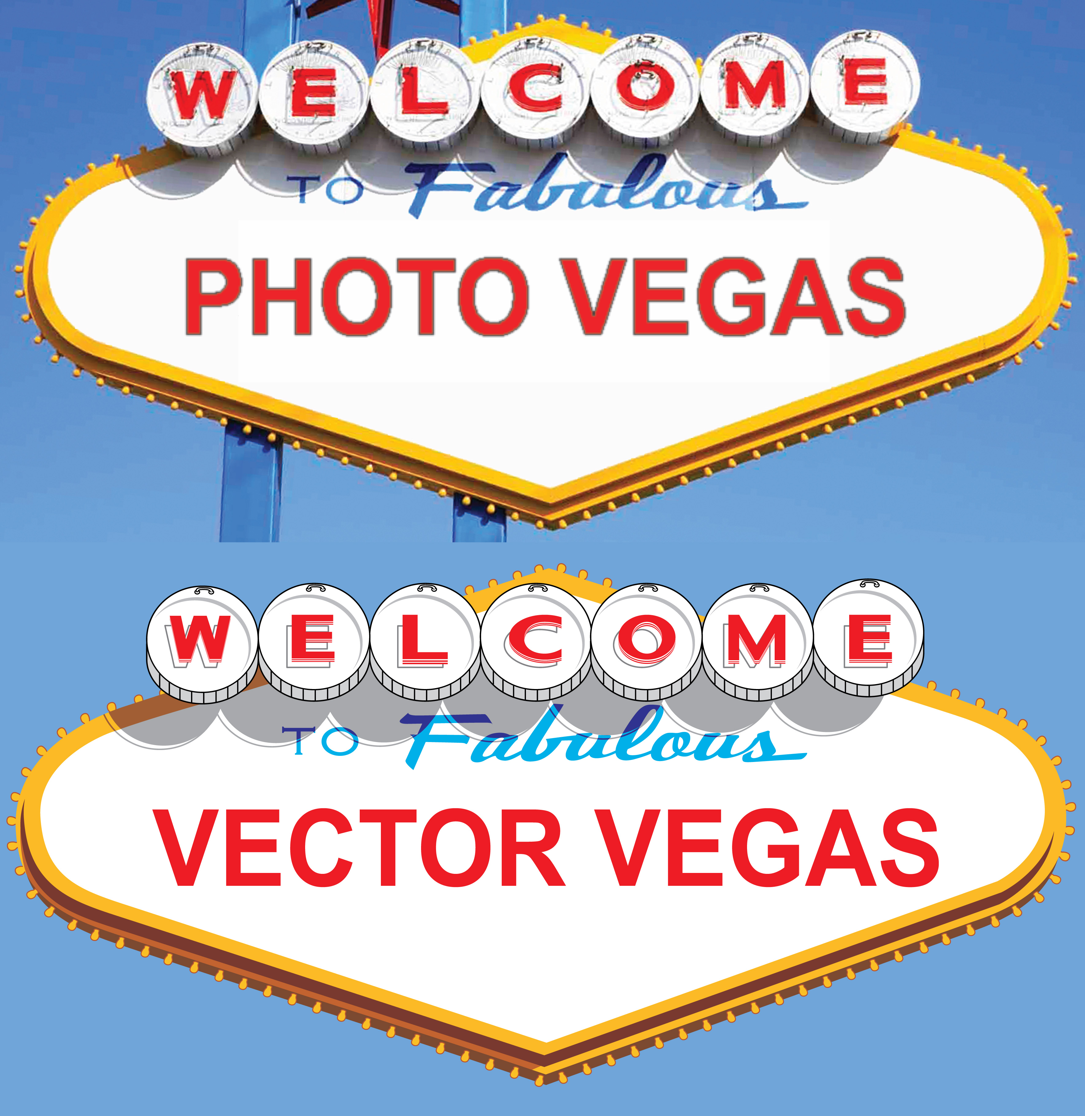 3538x3641 Las Vegas Welcome Sign Vector Squad Blog