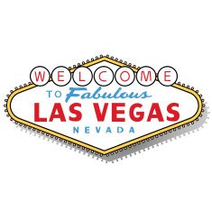 235x234 Las Vegas Sign Vector Art Illustration Aufkleber
