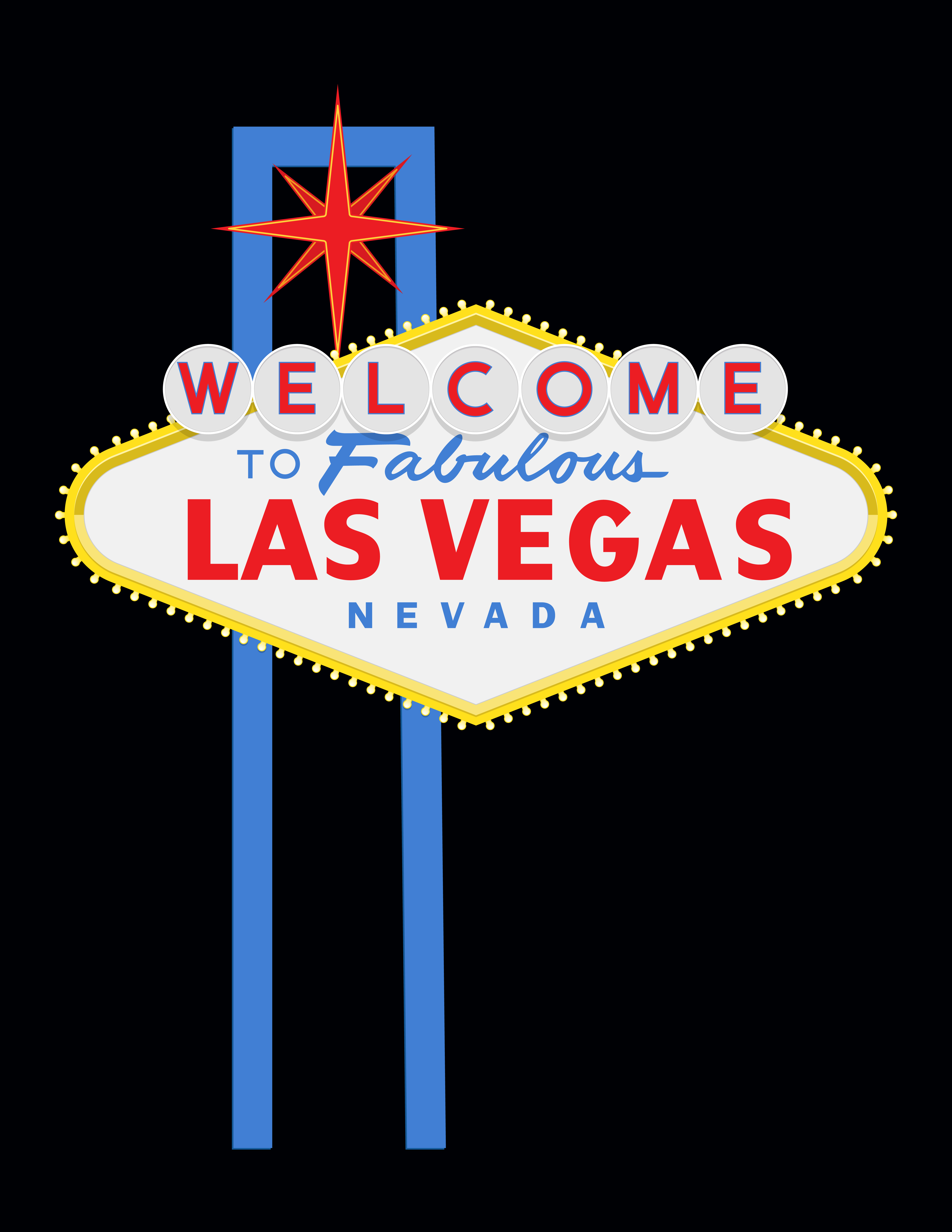 5100x6600 Vector Exercise Las Vegas Sign Digital Portfolio