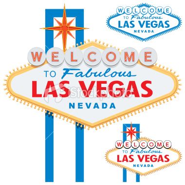 380x380 Welcome To Fabulous Las Vegas Sign Isolated On A White Background