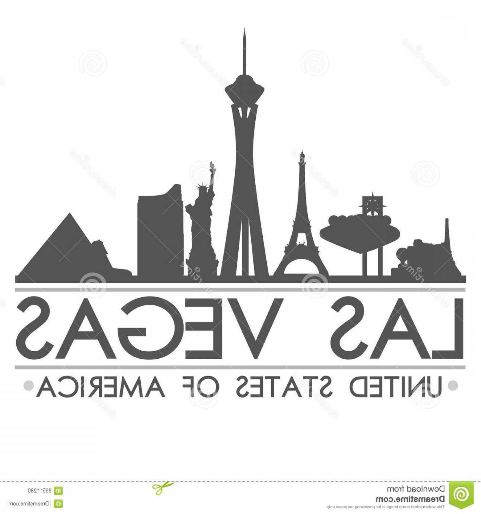 1560x1668 Stock Illustration Las Vegas Skyline Silhouette Design City Vector