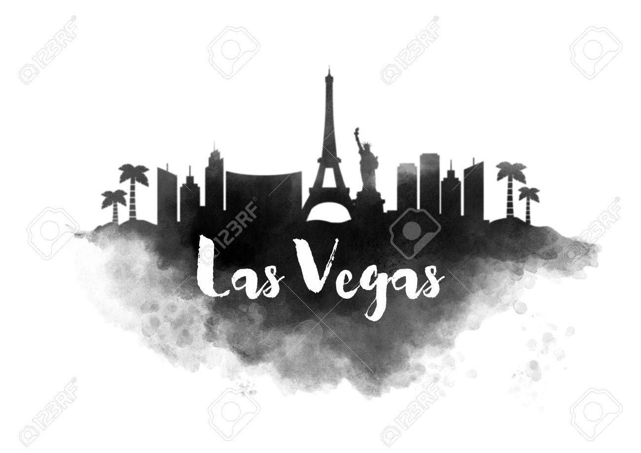 1300x919 266 Las Vegas Skyline Cliparts, Stock Vector And Royalty Free Las