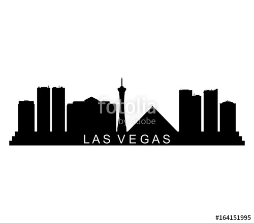 500x438 Las Vegas Skyline Stock Image And Royalty Free Vector Files On