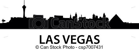 450x164 Cityscape Clipart Las Vegas Skyline