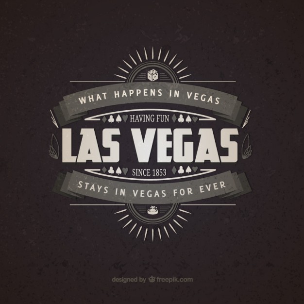 626x626 Las Vegas Vintage Badge Free Vector Free Vectors Ui Download