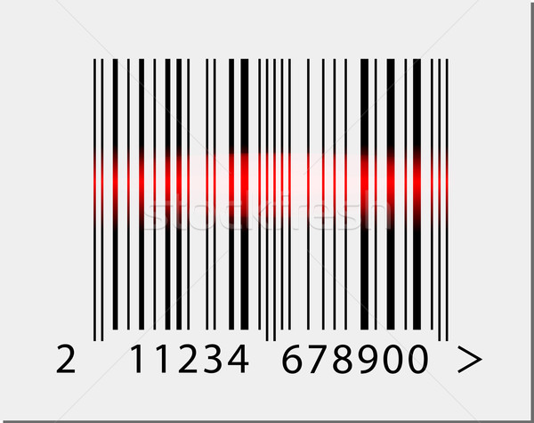 600x475 Barcode Icon With Red Laser Beam Vector Illustration Maxim