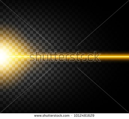 450x417 Abstract Yellow Laser Beam. Isolated On Transparent Black