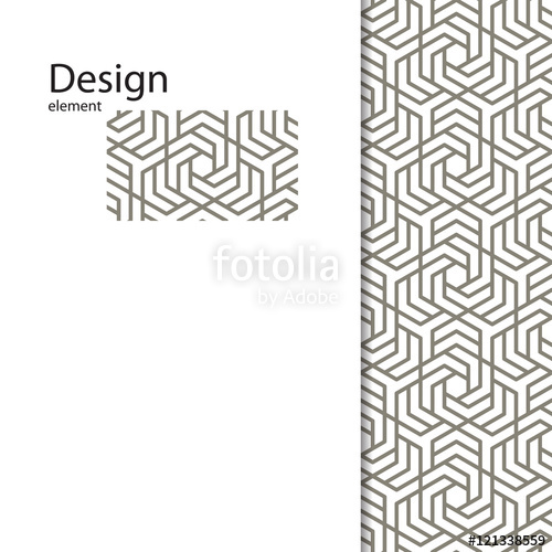 500x500 Traditional Arabic Ornament Seamless For Your Design. Geometric