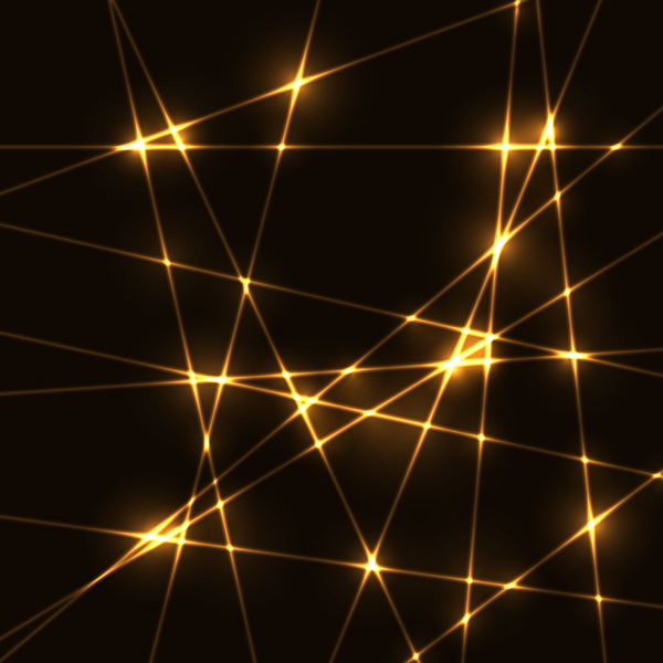 600x600 Gold Laser Vector Background 01 Free Download