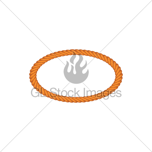 500x500 Lasso Rope Vector Art Gl Stock Images