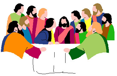 375x245 The Last Supper Clipart