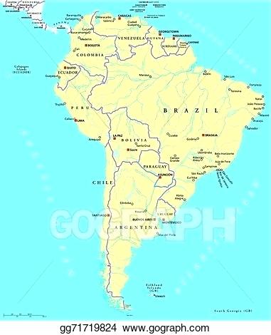 381x470 Cities Map Picture Vector South Political Illustration X Latin