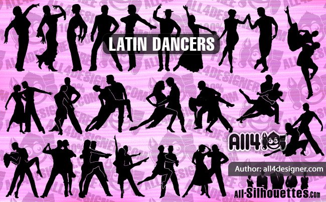 650x402 Free 22 Vector Latino Dancers Psd Files, Vectors Amp Graphics