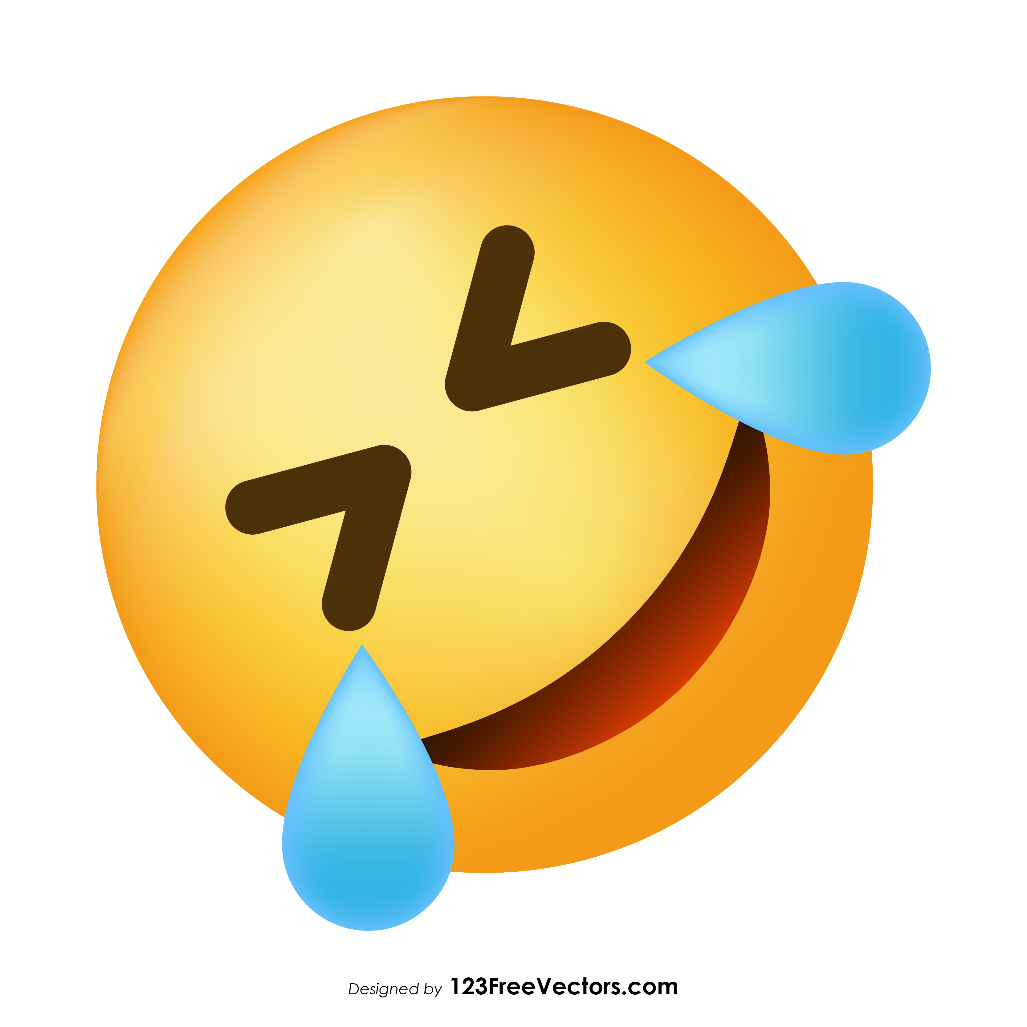 Laughing Emoji Vector at GetDrawings | Free download