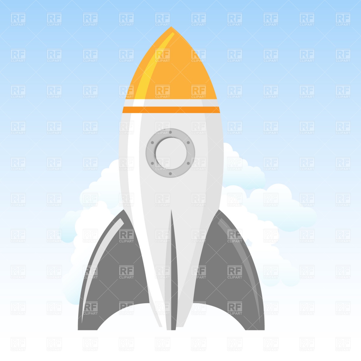 1200x1200 Rocket Launch Vector Image Vector Artwork Of Transportation