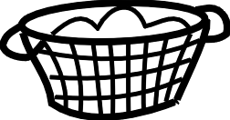 252x132 Collection Of Free Basket Vector Laundry. Download On Ubisafe