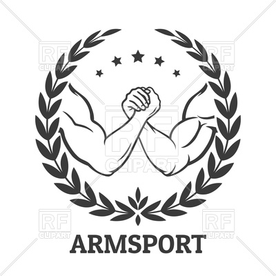 400x400 Arm Wrestling Emblem