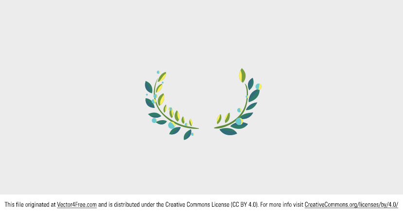 829x440 Free Vector Laurel