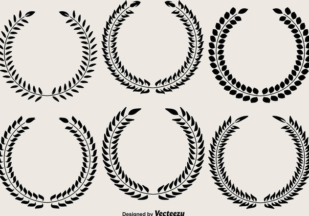 632x443 Vector Laurel Wreaths Free Vector Download 406601 Cannypic