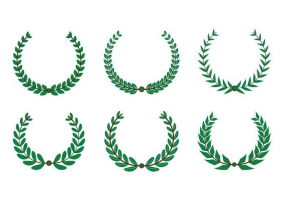 285x200 Laurel Wreath Free Vector Graphic Art Free Download (Found 308