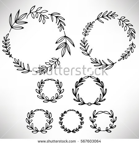 Laurel Wreath Vector Free Download At Getdrawings 