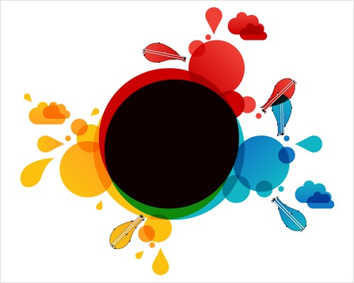 500x399 Illustrator Tutorial Create An Abstract Vector Lava