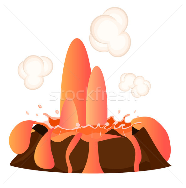593x600 Lava Stock Vectors, Illustrations And Cliparts Stockfresh