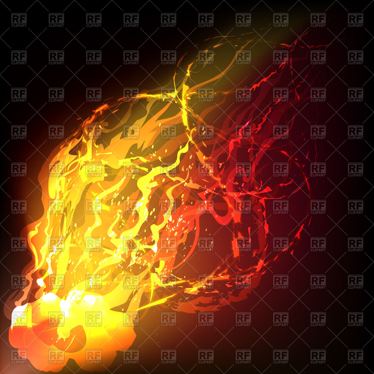 1200x1200 Meteorite Or Lava Vector Image Vector Artwork Of Backgrounds