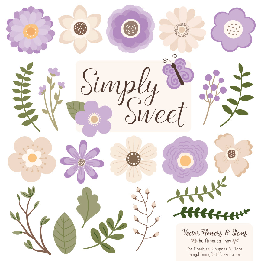 864x864 Lavender Flower Clipart Amp Vectors