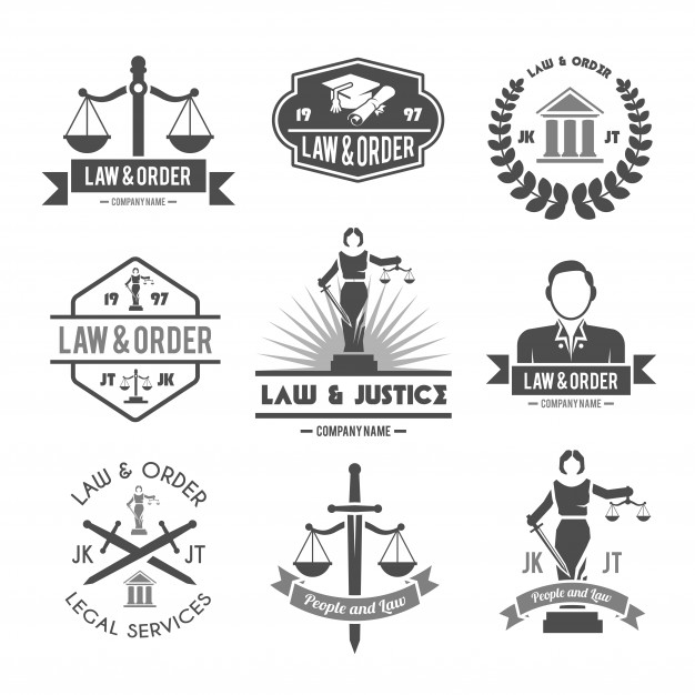 626x626 Law Labels Icons Set Vector Free Download
