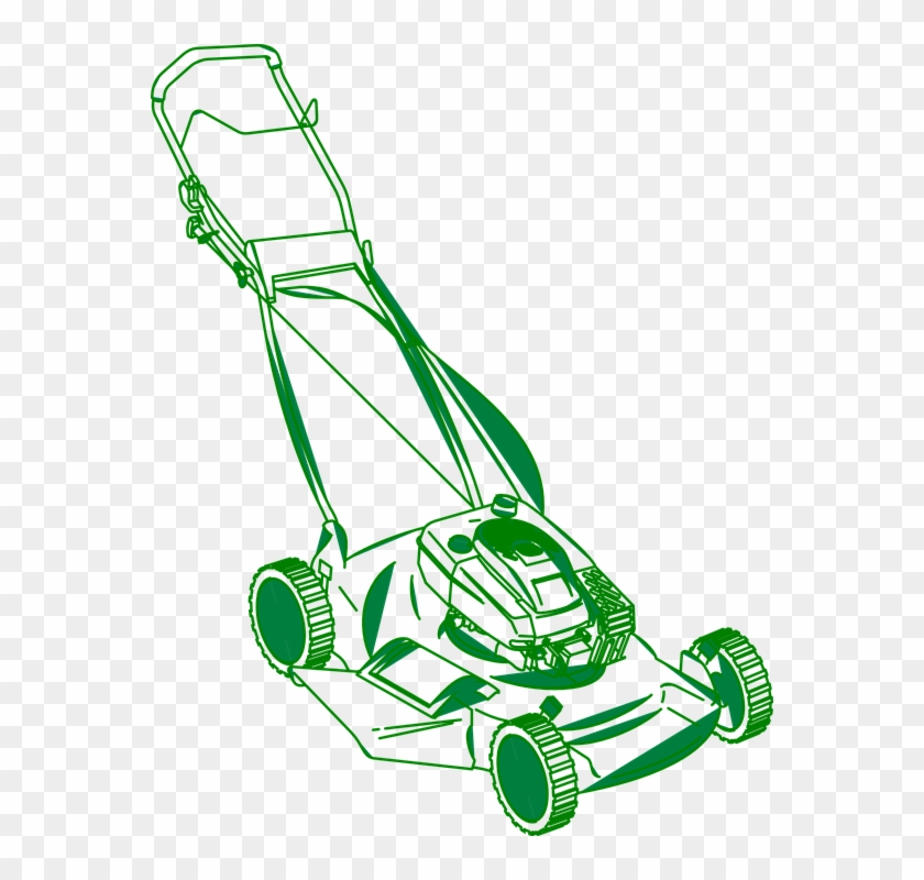 840x800 Lawn Mower Clipart