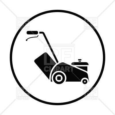 400x400 Lawn Mower Icon Vector Image Vector Artwork Of Signs, Symbols