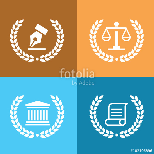 500x500 Law Firm Logo,law Office Logo,lawyer Logo,vector Logo Template