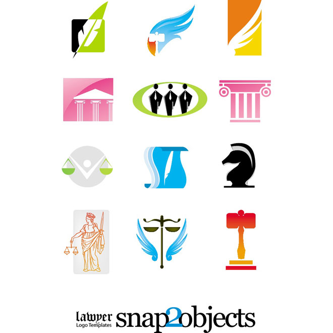 660x660 Law Logo Vector Designs