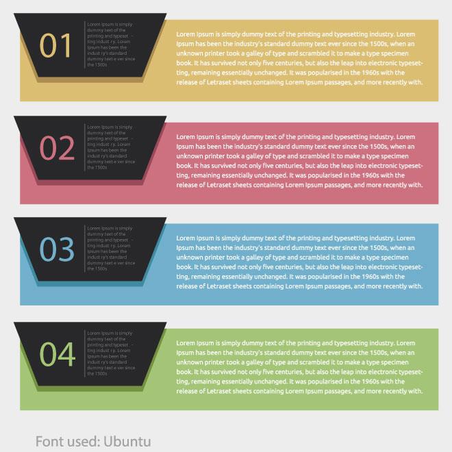 660x660 Options Layout Vector Graphic