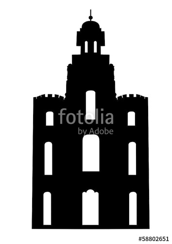 354x500 Logan Temple Silhouette Stock Image And Royalty Free Vector Files