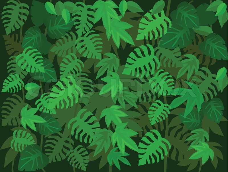 800x603 Green Leaf Background Stock Vector Colourbox